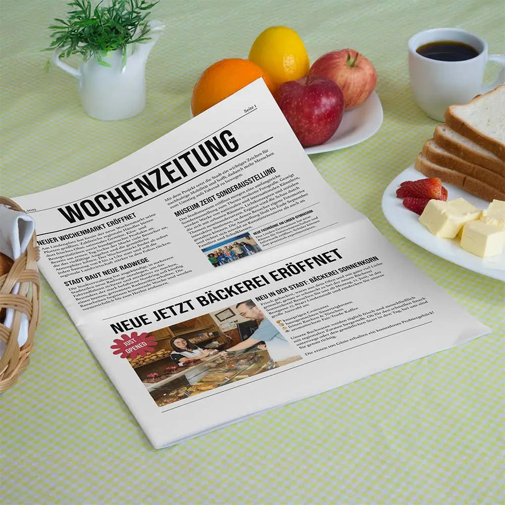 Newspaper Ad Design